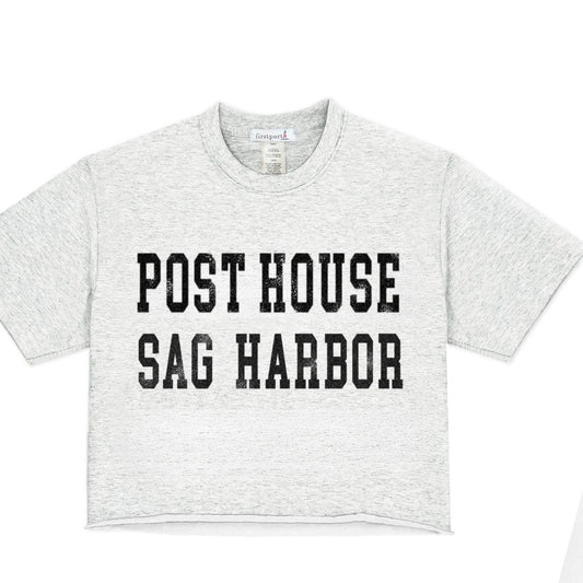 CROP TOP: POST HOUSE SAG HARBOR
